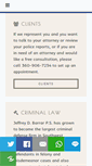 Mobile Screenshot of barrarlaw.com